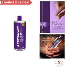 Water-Based Lubricant 12 Fl Oz Personal Lube for Men Women Couples Condom Safe