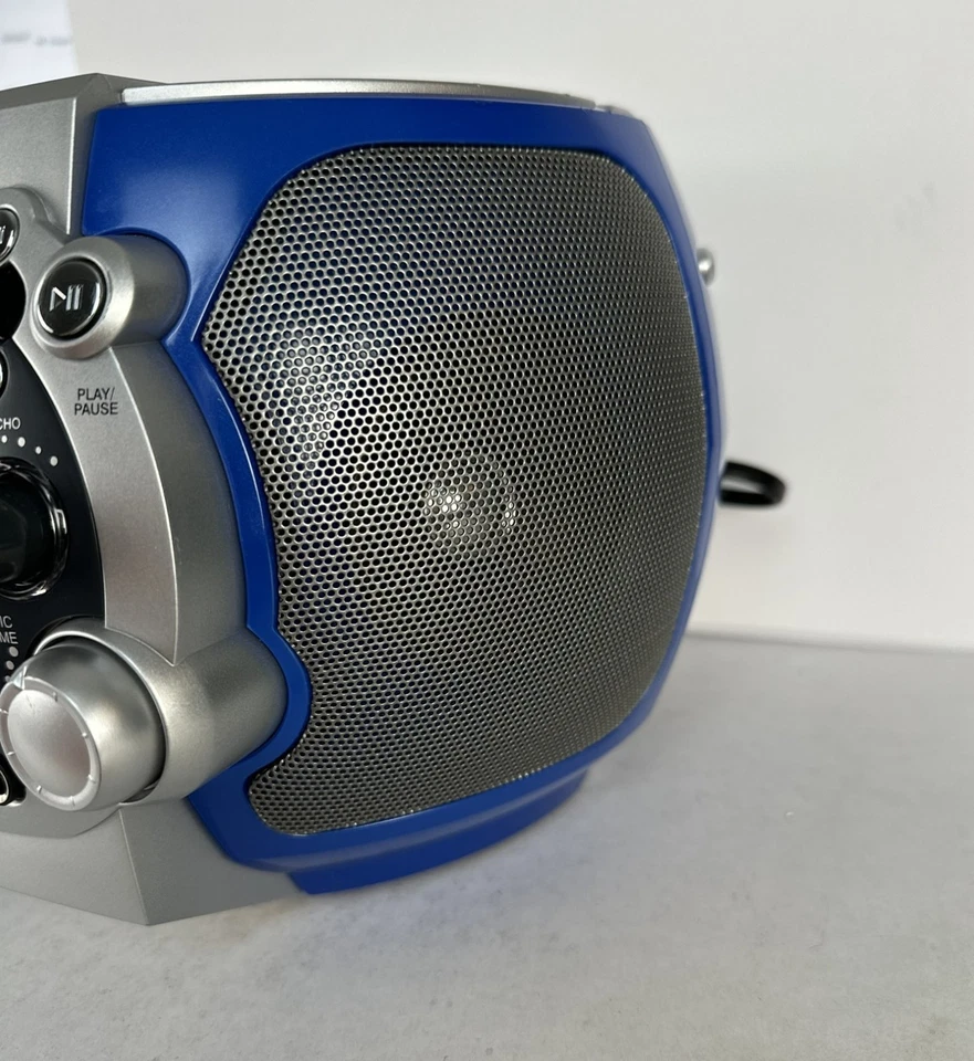 Memorex CDG Karaoke System Portable CD Player Tested Works Great No Mic Included - Image 3 of 4