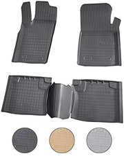 Gummi Fußmatten für Jeep Grand Cherokee IV | WK2 | ab 2010> | passgenau mit Rand