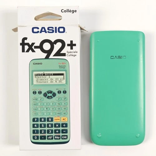 Calculatrice Casio FX-92+ Spécial Collège / Avec Boite et Notice