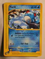 Pokémon TCG Marill Expedition Base Set 120/165 Common English Basic 40 HP on eBay