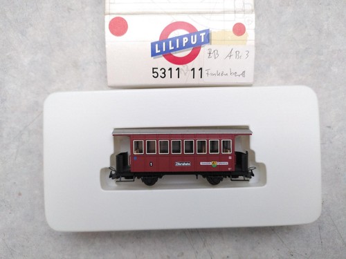 LILIPUT H0e Schmalspur L 5311 11:  2-achs Personenwagen ZB AB 3 "Finkenberg" | Zustand: Gebraucht