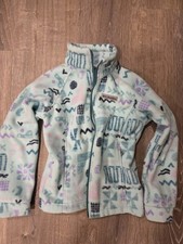Columbia Little Girls Size S Geo Fleece In EUC
