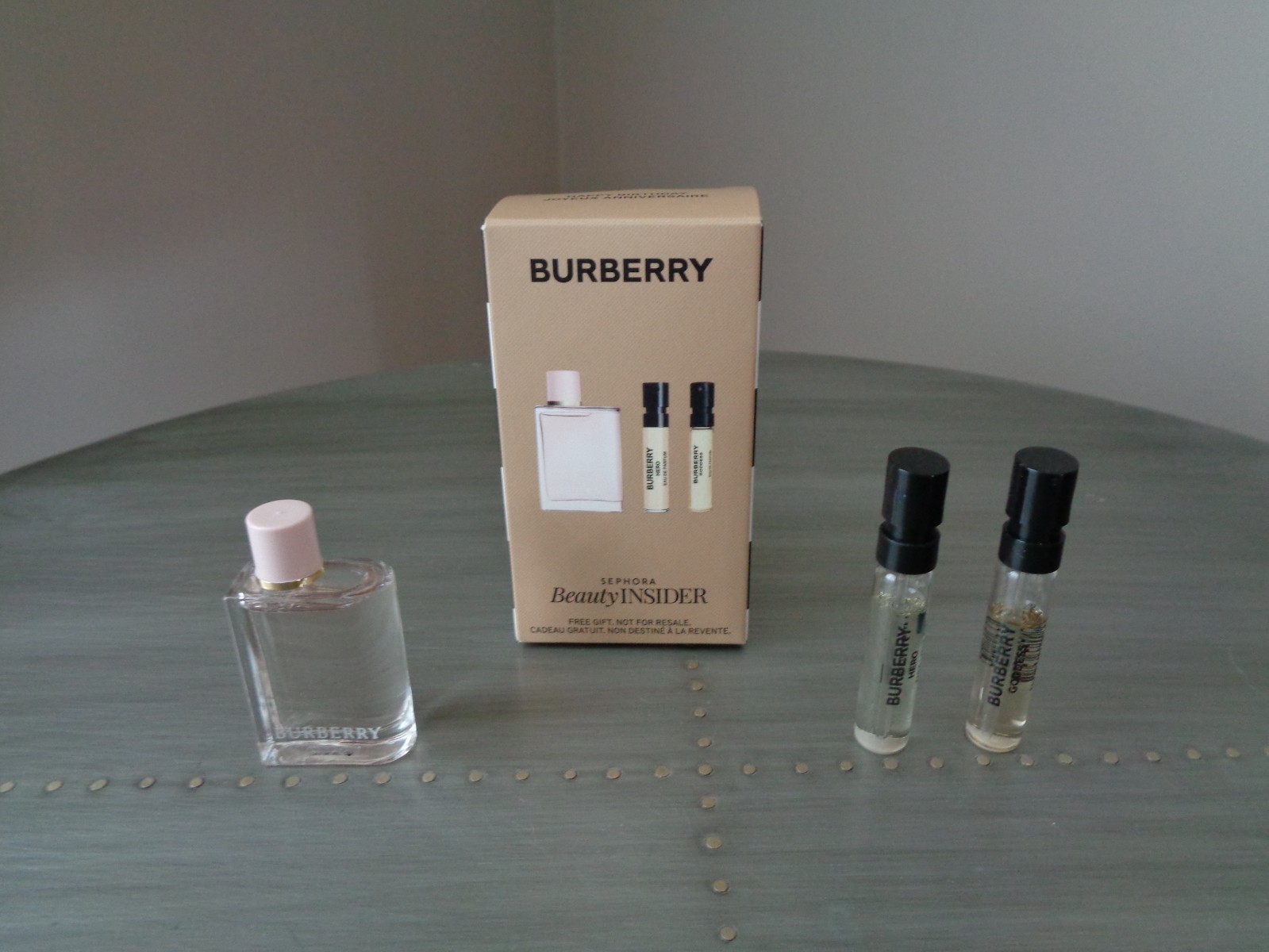 BURBERRY Sephora Beauty Insider Birthday Perfume Gift Set New In Box-image