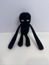 2013 Series 1 Mojang Minecraft Black Overworld Enderman Plush Soft Toy 10