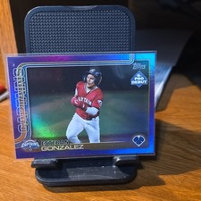Topps Pro Debut 2025 Purple Foil /299 #PD-117 Esteban Gonzalez Captains