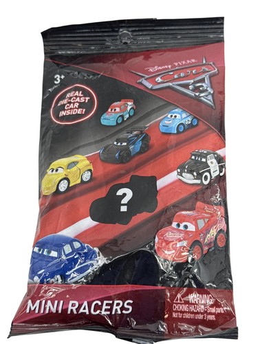 Disney Pixar Cars Mini Racers Blind Bag Diecast Mattel Mystery Car Sealed 898