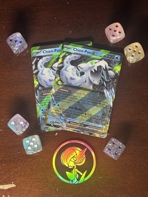 2023 TCG Pokémon #61 Chien-Pao ex 061/193 Holo Paldea Evolved 