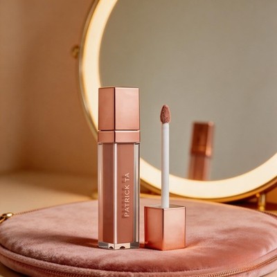 NIB 100％ PATRICK TA Silky Lip CrèmeColor: She's Unapologetic - soft pink nude