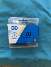 KMC B1 Wide Single Speed Chain, 112 Link, Black