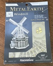 🌟NEW🌟 Metal Earth Windmill 3D Model Kit