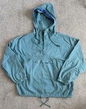 Vintage Gap Half-zip Anorak Hooded Jacket 90s Size Medium Pullover Grunge READ
