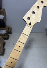 4 string J bass guitar neck 20 fret 34inch maple Fretboard dot Inlay Gloss