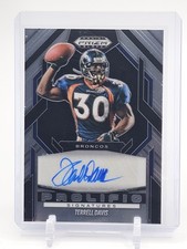 TERRELL DAVIS 2025 PRIZM BLACK PROLIFIC SIGNATURES AUTO #PS-TDS Q3694