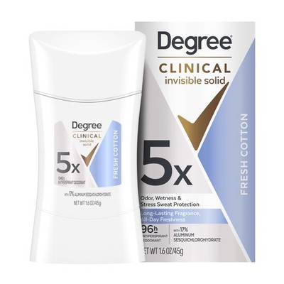 Clinical Strength Antiperspirant Deodorant 96-Hour Sweat and Odor Protection ...