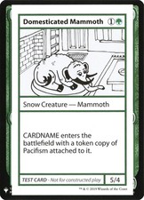 Normal - Domesticated Mammoth - Mystery Booster: Convention Edition Exclusive...