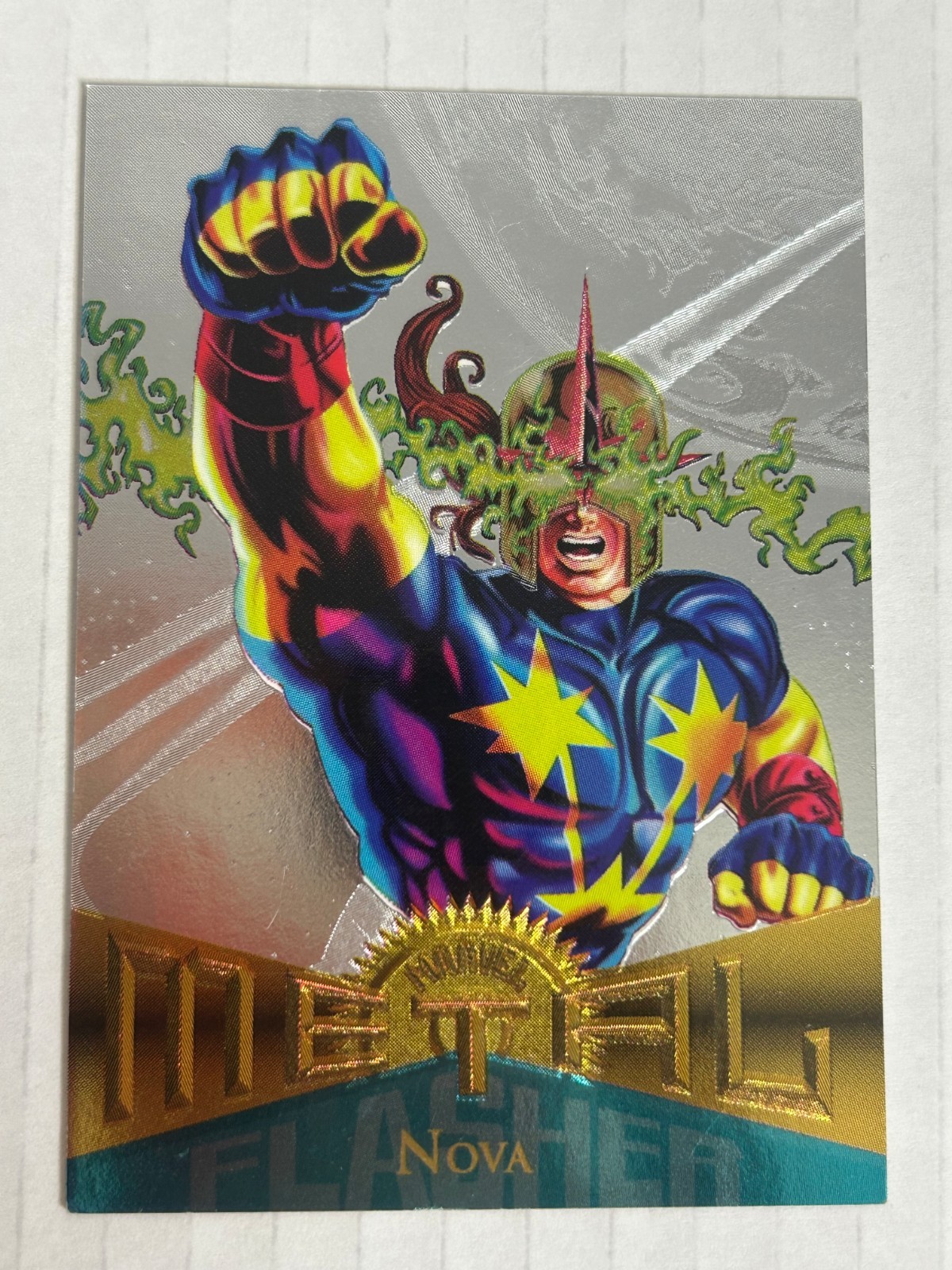 Marvel Metal Power Grid Cards 1995 **YOU PICK**
