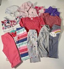 Carter's Infant Girls Sz 6 Months Winter Clothing Lot 13 pcs Excellent Condition
