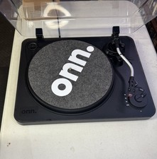 Onn. decorativo Giradischi Bluetooth 3 Velocità Ottime Condizioni