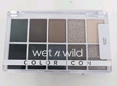 Wet n Wild Color Icon 10-Pan Eyeshadow Palette, Lights Off, 0.42 oz