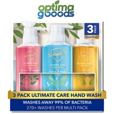 Safeguard Ultimate Care Hand Wash Variety Pack 15.5 fl oz 3-Pack Antibacterial S