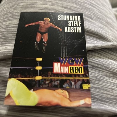 1995 WCW CARDZ Main Event #29 STUNNING STEVE AUSTIN Rookie Card RC