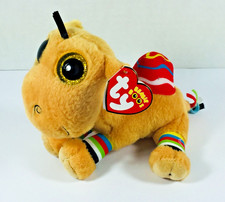 2019 TY BEANIE BOOS "JAMAL THE CAMEL" (6") GLITTER EYES BROWN NEW WITH TAGS NWT!