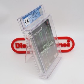 PS2 PlayStation 2 ENTER THE MATRIX (JAPAN VARIANT) CGC GRADED 9.6 A! NEW Sealed!