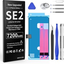 New Internal Battery with Professional Repair Tool Kit Compatible with iPhone
