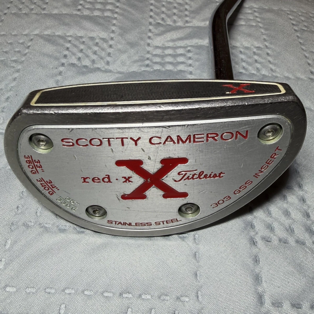 Scotty Cameron Red X Putter for sale | eBay