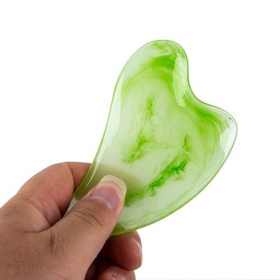 Gua sha Stone Board Massage Body Neck Guasha Plate Jade Face Massager Scrape-YH
