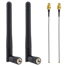 433 MHz MHF1 SMA Male Antenna Kit 4-Pack, 2 433MHz Radio Antenna 3dBi Short O...