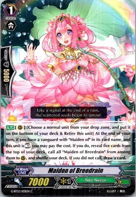 Maiden of Breedrain G-BT12/100EN C G-BT12: Dragon King's Awakening NM CFV