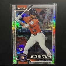 2026 Topps Series 1 - Brice Matthews #132 Topps Logo Foil (RC)