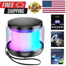 Mini Portable Bluetooth Speakers Wireless,TWS Pairing Small Bluetooth Speaker...