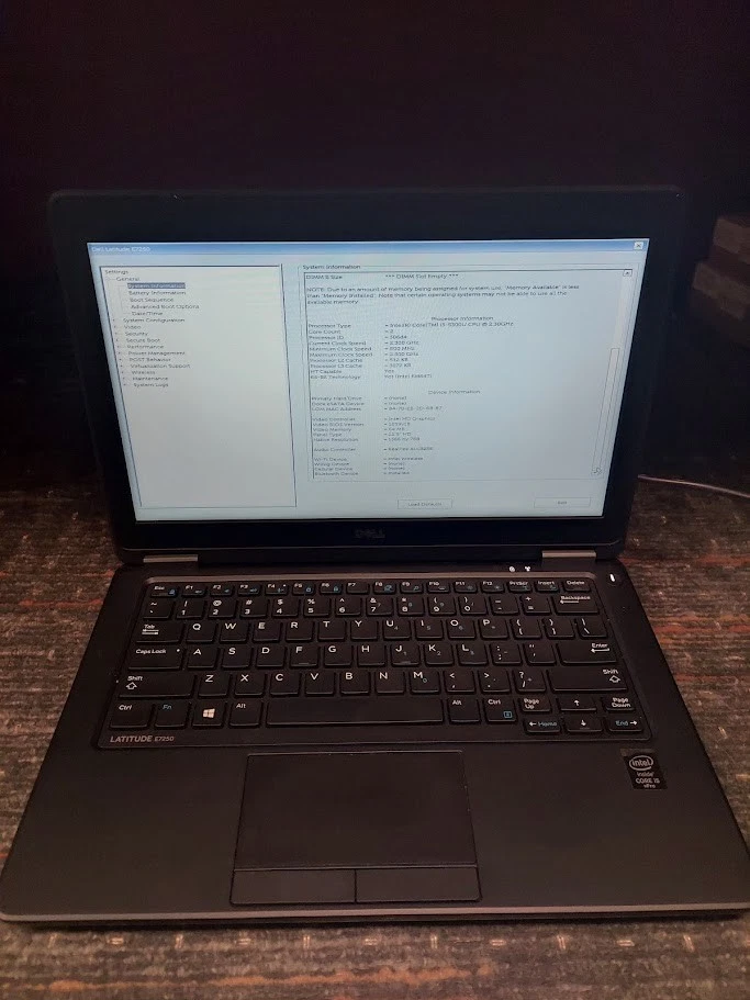 junghyunhp［ジャンク］DELL e7250 DELL Latitude E7250 Disassembly RAM SSD Hard Drive Upgrade