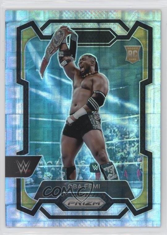 2024 Panini Prizm WWE Premium Box Set Prizm 70/199 Oba Femi #199 0ny1