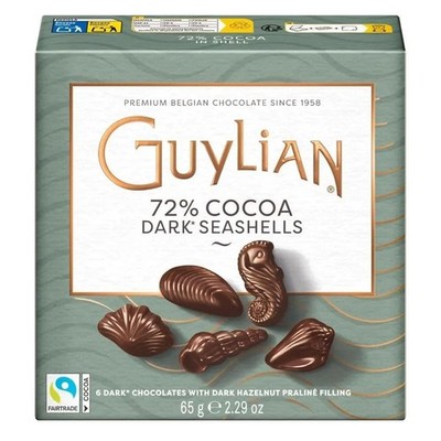 Guylian Belgian Dark Chocolate Seashells | 65g
