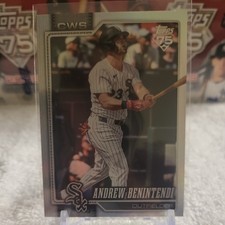 2026 Topps Series 1 Rainbow Foil #345 Andrew Benintendi Chicago White Sox