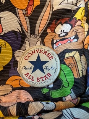 Converse Looney Tunes All Star Go Backpack Black Buggs Bunny Taz