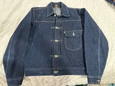 Warehouse Lee Cowboy Union Made Sanforized Tagged 38 100% Cotton Made In Japan