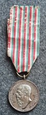 VITTORIO EMANUELE II° RISORGIMENTO MEDAGLIA x GUERRE DI INDIPENDENZA D'ITALIA