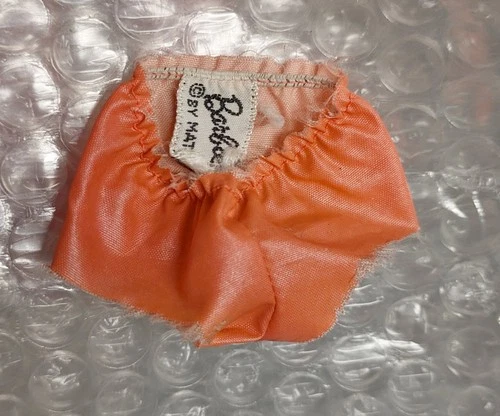 Barbie Doll #1160 Vintage Orange Swim Bottoms Only