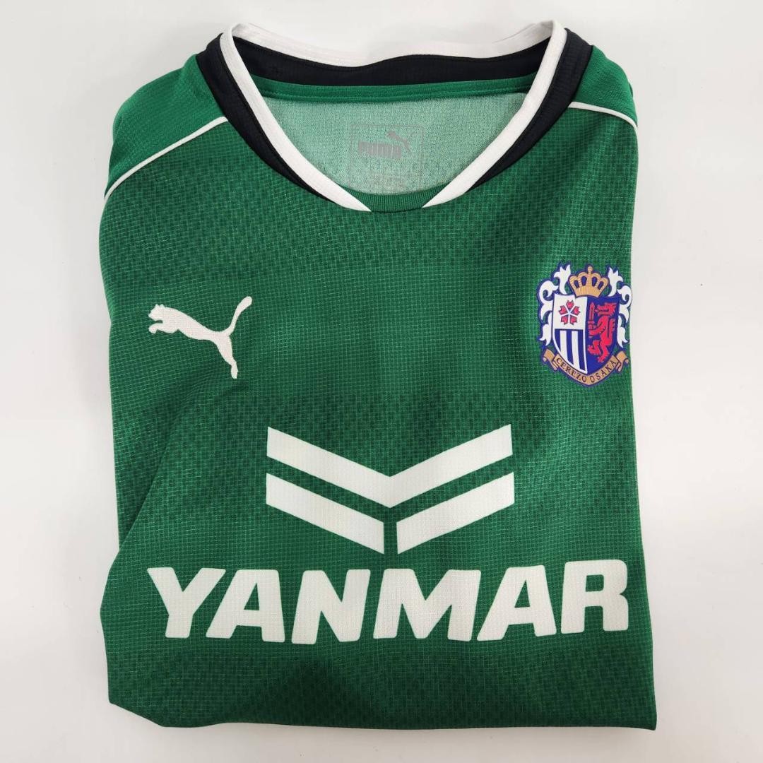 PUMA Yanmar サッカージャージ KAGAWA 8 PUMA Cerezo Osaka Jersey YANMAR Green J League Size M Official New