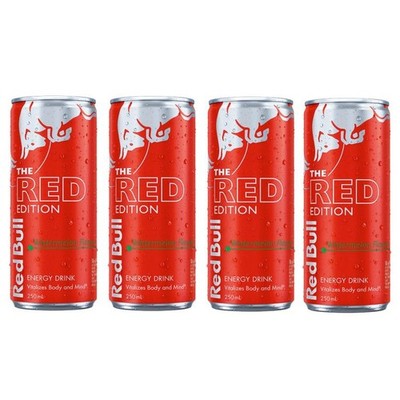 Red Bull The Red Edition Watermelon - Import Fourpack