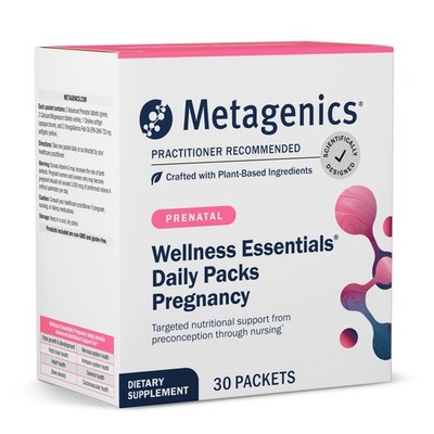 Metagenics Wellness Essentials Pregnancy  Prenatal, Pregnancy & Nursing Suppo...