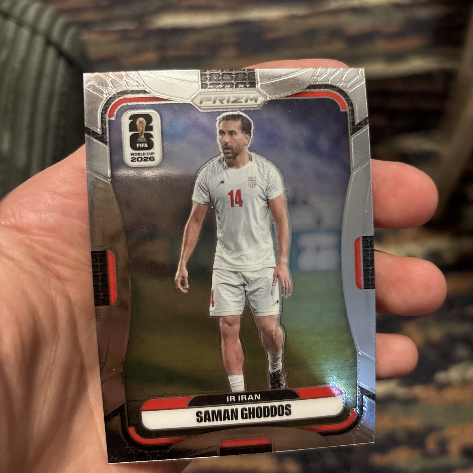 2026 Panini Prizm FIFA World Cup #243 Saman Ghoddos IR Iran