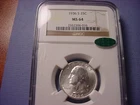 US Washington Quarter 1936-S NGC MS 64 CAC #104146