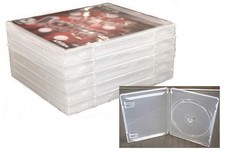 5 x New Genuine PS3 Game Replacement Case Clear PlayStation OEM Sony Blu-ray DVD