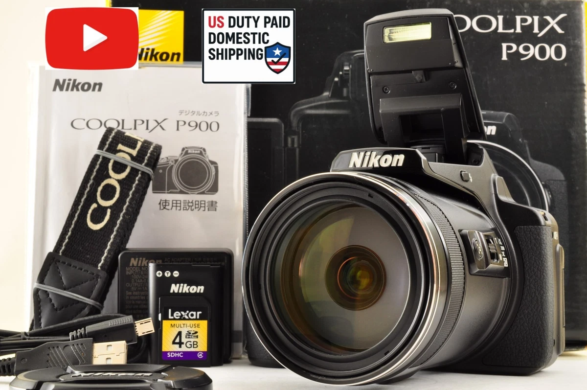 Nikon COOLPIX P900 Digital Cameras for Sale | Shop New & Used